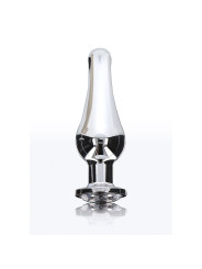 PLUG ANAL METÁLICO CON JOYA DIAMANTE ALUMINIO DE LA MARCA TOYJOY
