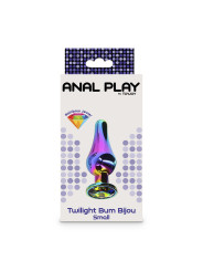 PLUG ANAL ALUMINIO JOYA ARCOIRIS TOYJOY BIJOU PEQUEÑO DE LA MARCA TOYJOY