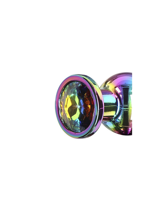 TOYJOY PLUG ANAL ALUMINIO JOYA ARCOÍRIS MEDIANO DE LA MARCA TOYJOY