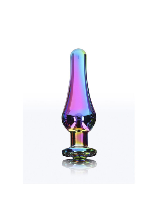 TOYJOY PLUG ANAL ALUMINIO JOYA ARCOÍRIS MEDIANO DE LA MARCA TOYJOY