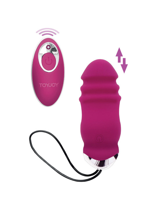 TOYJOY VIBRADOR REMOTO 8 INTENSIDADES SILICONA ERGONÓMICO DE LA MARCA TOYJOY