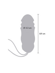 TOYJOY VIBRADOR REMOTO 8 INTENSIDADES SILICONA ERGONÓMICO DE LA MARCA TOYJOY