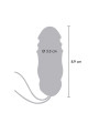 TOYJOY VIBRADOR REMOTO 8 INTENSIDADES SILICONA ERGONÓMICO DE LA MARCA TOYJOY