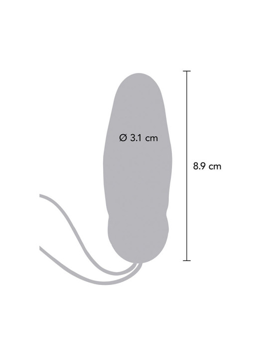 VIBRADOR REMOTO HUEVO TOYJOY EGGSPLODE 8 MODOS SILICONA DE LA MARCA TOYJOY