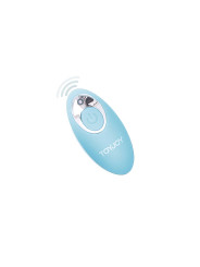 VIBRADOR HUEVO AZUL CONTROL REMOTO 8 MODOS SILICONA DE LA MARCA TOYJOY