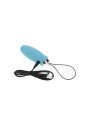 VIBRADOR HUEVO AZUL CONTROL REMOTO 8 MODOS SILICONA DE LA MARCA TOYJOY