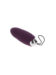 VIBRADOR HUEVO REMOTO 8 MODOS SILICONA SUAVE MORADO DE LA MARCA TOYJOY