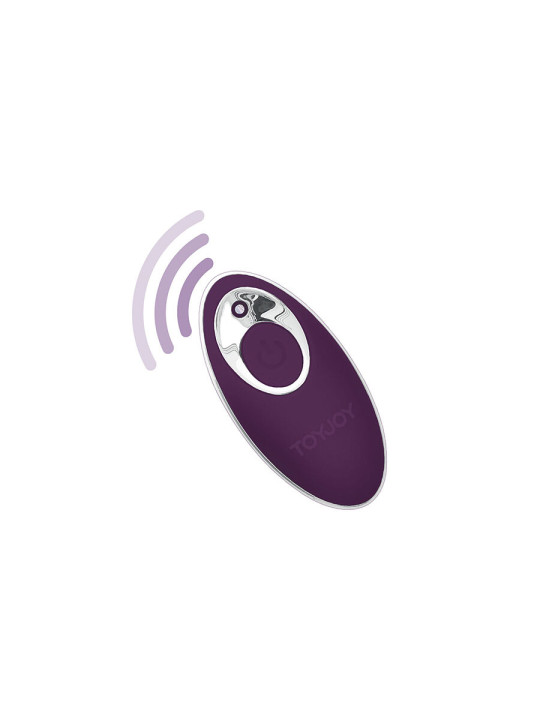 VIBRADOR HUEVO REMOTO 8 MODOS SILICONA SUAVE MORADO DE LA MARCA TOYJOY