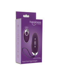 VIBRADOR HUEVO REMOTO 8 MODOS SILICONA SUAVE MORADO DE LA MARCA TOYJOY