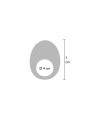 ANILLO VIBRADOR LUZ LED TOYJOY ECLIPSE PLACER COMPARTIDO DE LA MARCA TOYJOY