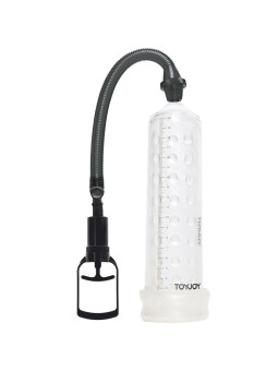 BOMBA DE SUCCIÓN TRANSPARENTE CON REGLA MEDIDORA TOYJOY DE LA MARCA TOYJOY