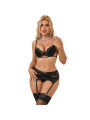 CONJUNTO LENCERÍA ENCAJE SUBBLIME SUJETADOR PANTIES S/M DE LA MARCA SUBBLIME SETS