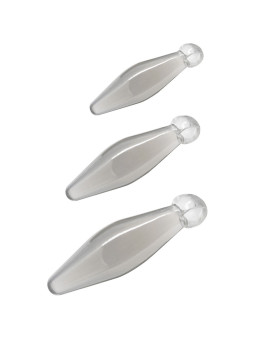 SET DILATADORES ANALES 3 TAMAÑOS PROGRESIVOS DEDO DE LA MARCA TOYJOY