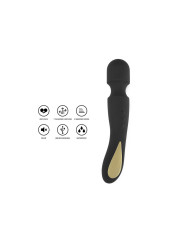 MASAGEADOR VIBRADOR LUZ LED 12 MODOS SILICONA PREMIUM DE LA MARCA TOYJOY