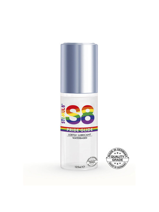 LUBRICANTE S8 GLIDE ORGULLO BASE AGUA 125ML DE LA MARCA STIMUL8