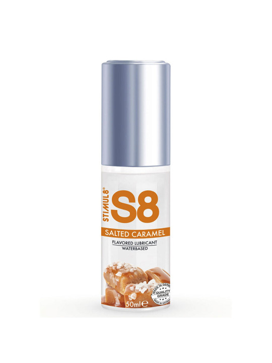 LUBRICANTE SABOR CARAMELO SALADO 50ML BASE ACUOSA DE LA MARCA STIMUL8