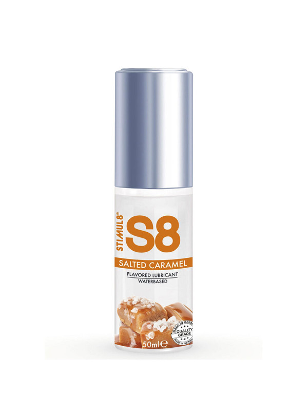 LUBRICANTE SABOR CARAMELO SALADO 50ML BASE ACUOSA DE LA MARCA STIMUL8