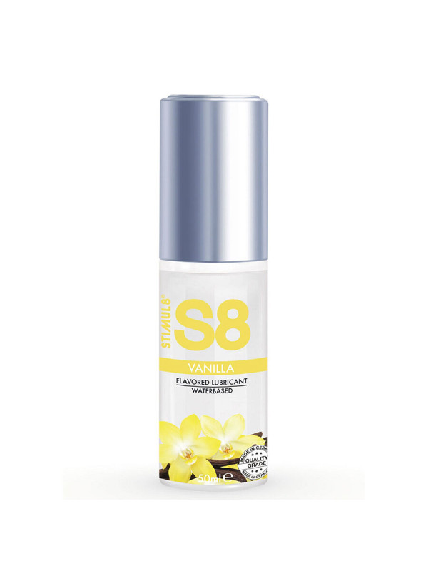 LUBRICANTE SABOR VAINILLA STIMUL8 S8 50ML BASE AGUA DE LA MARCA STIMUL8