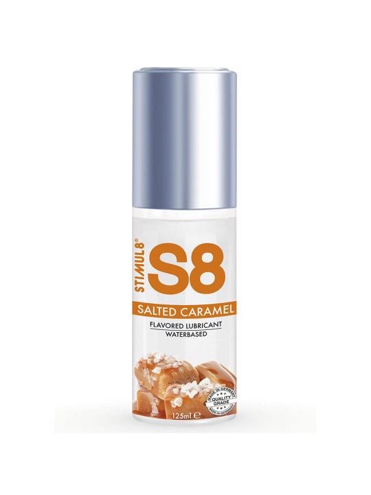 LUBRICANTE SABOR CARAMELO SALADO 125ML STIMUL8 S8 DE LA MARCA STIMUL8