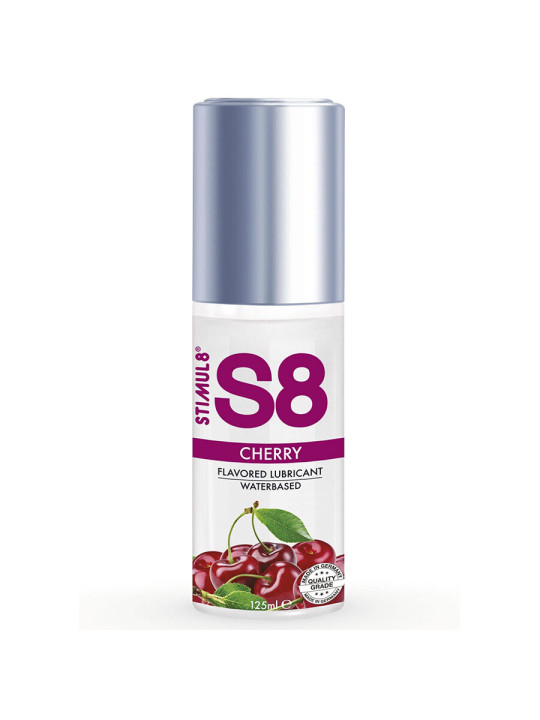 LUBRICANTE SABOR CEREZA 125ML STIMUL8 S8 AGUA DE LA MARCA STIMUL8