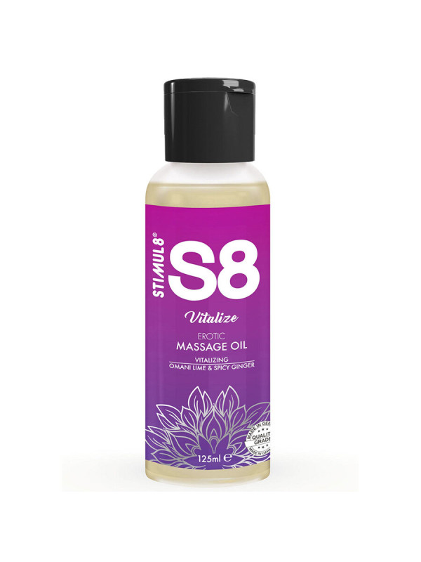 ACEITE MASAJE ERÓTICO LIMA JENGIBRE 125ML STIMUL8 VITALIZE DE LA MARCA STIMUL8