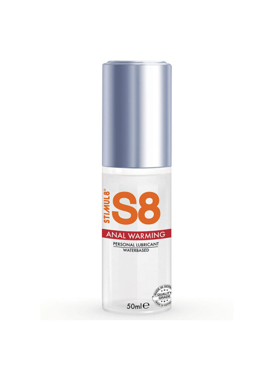 LUBRICANTE ANAL EFECTO CALOR STIMUL8 S8 50ML DE LA MARCA STIMUL8