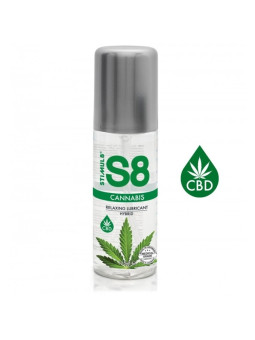 LUBRICANTE HÍBRIDO CANNABIS EFECTO CALOR STIMUL8 S8 DE LA MARCA STIMUL8