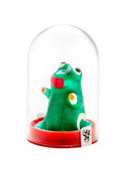 PRESERVATIVO DECORADO MANUALMENTE DISEÑO RANA ARTESANAL DE LA MARCA CONDOMERIE