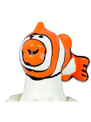 PRESERVATIVO DECORADO PINTADO A MANO DISEÑO PEZ NARANJA DE LA MARCA CONDOMERIE