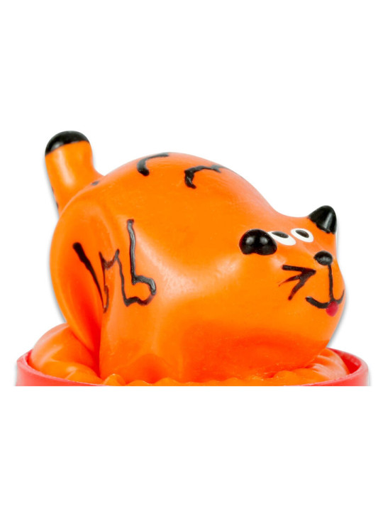 PRESERVATIVO DECORATIVO GATO DISEÑO PINTADO A MANO DE LA MARCA CONDOMERIE