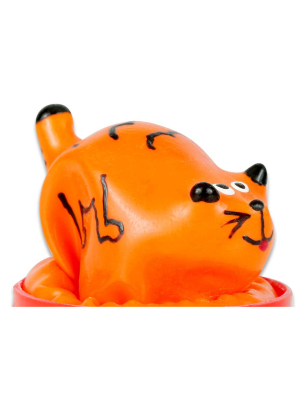 PRESERVATIVO DECORATIVO GATO DISEÑO PINTADO A MANO DE LA MARCA CONDOMERIE