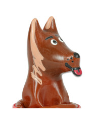 PRESERVATIVO DECORADO PERRO PINTADO A MANO DIVERTIDO DE LA MARCA CONDOMERIE