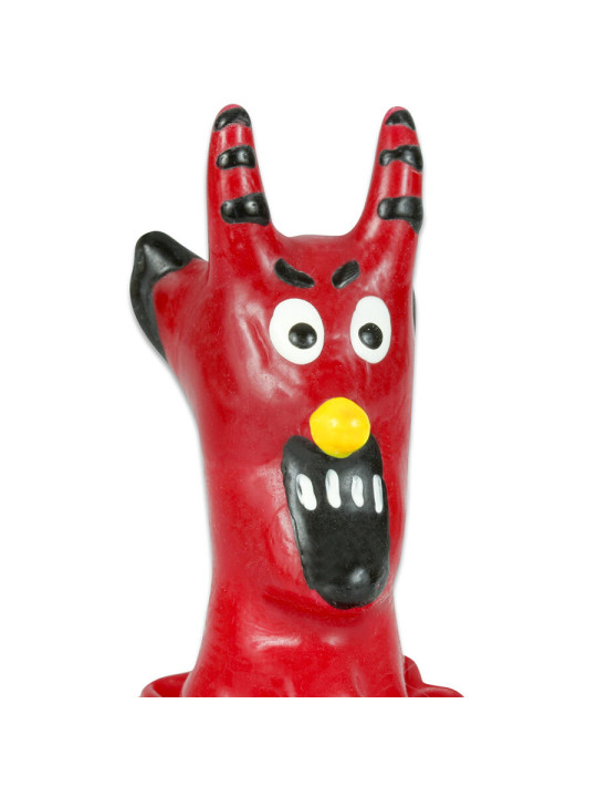 PRESERVATIVO DIABLO ROJO PINTADO A MANO DECORATIVO DE LA MARCA CONDOMERIE