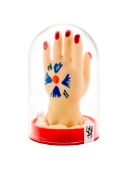PRESERVATIVO DECORADO A MANO PALMA DE LA MANO MODELO 1 DE LA MARCA CONDOMERIE
