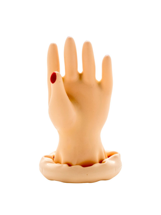 PRESERVATIVO DECORADO A MANO PALMA DE LA MANO MODELO 1 DE LA MARCA CONDOMERIE