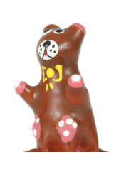 PRESERVATIVO DECORATIVO OSO PELUCHE PINTADO A MANO DE LA MARCA CONDOMERIE