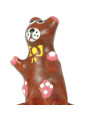 PRESERVATIVO DECORATIVO OSO PELUCHE PINTADO A MANO DE LA MARCA CONDOMERIE