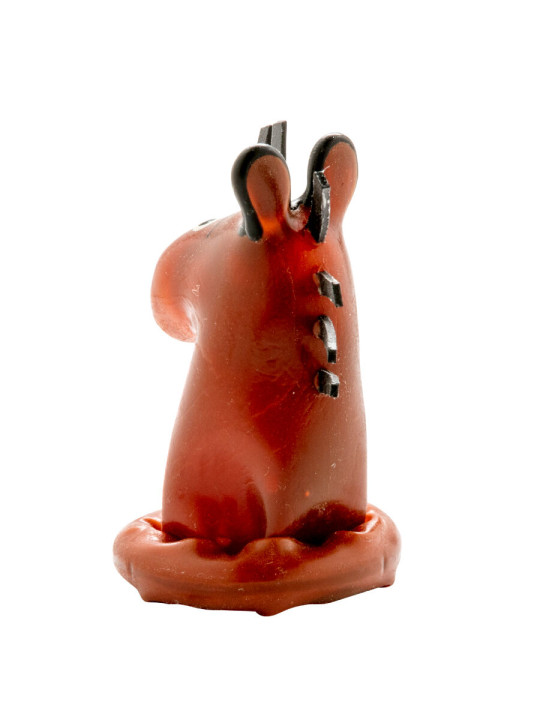 PRESERVATIVO DECORADO PINTADO A MANO DISEÑO CABALLO DE LA MARCA CONDOMERIE