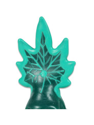 PRESERVATIVO CANNABIS DECORATIVO PINTADO A MANO DE LA MARCA CONDOMERIE