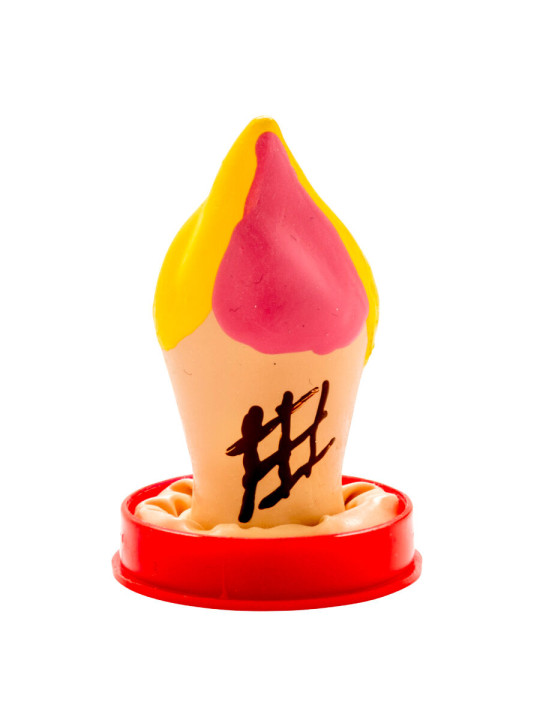 PRESERVATIVO DECORATIVO HELADO DISEÑO ARTESANAL DE LA MARCA CONDOMERIE
