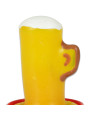 PRESERVATIVO DECORADO CERVEZA PINTADO A MANO ÚNICO DE LA MARCA CONDOMERIE