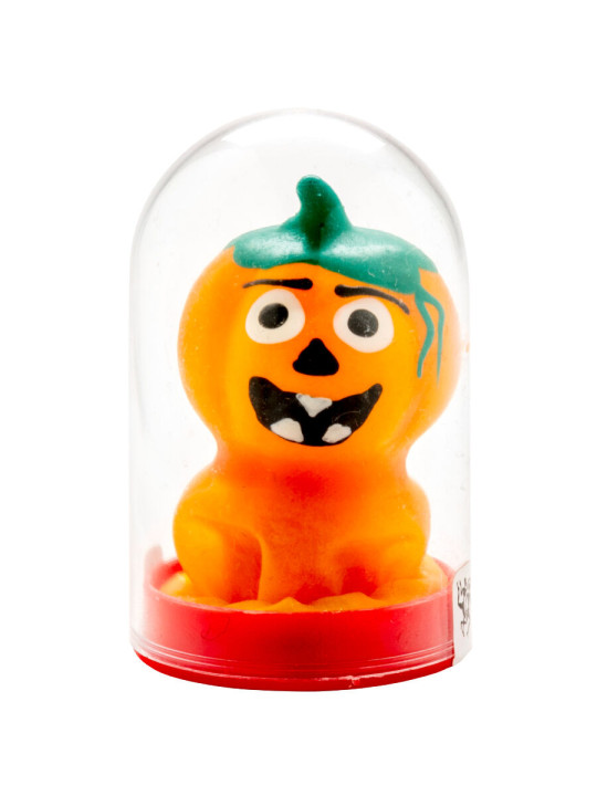 PRESERVATIVO DECORATIVO CALABAZA PINTADO A MANO ÚNICO DE LA MARCA CONDOMERIE