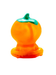 PRESERVATIVO DECORATIVO CALABAZA PINTADO A MANO ÚNICO DE LA MARCA CONDOMERIE
