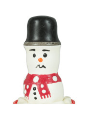 PRESERVATIVO DECORADO MUÑECO NIEVE PINTADO MANO DE LA MARCA CONDOMERIE