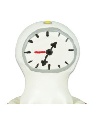 PRESERVATIVO DECORADO RELOJ PINTADO A MANO ÚNICO DE LA MARCA CONDOMERIE