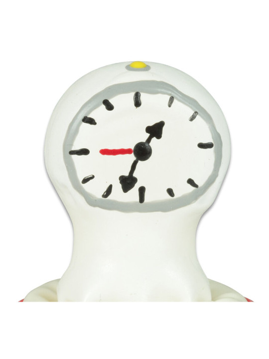 PRESERVATIVO DECORADO RELOJ PINTADO A MANO ÚNICO DE LA MARCA CONDOMERIE