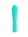 VIBRADOR PUNTO G Y CLÍTORIS PRETTY LOVE VERDE AGUA DE LA MARCA PRETTY LOVE FLIRTATION