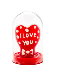 PRESERVATIVO DECORADO A MANO CORAZÓN TE AMO - EROTISMO DE LA MARCA CONDOMERIE