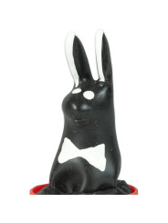 PRESERVATIVO PLAY BOY DECORADO A MANO CON DISEÑO ARTESANAL DE LA MARCA CONDOMERIE