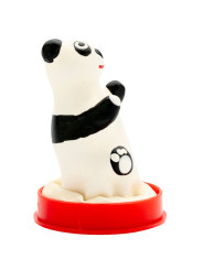 PRESERVATIVO DECORADO PANDA PINTADO A MANO PARA PAREJAS DE LA MARCA CONDOMERIE
